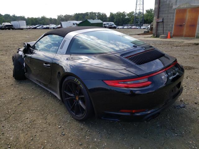 Photo 3 from auction – 2019 PORSCHE 911 TARGA with VIN WP0BB2A9XKS125509
