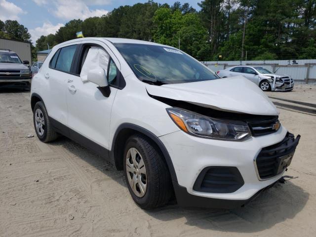 CHEVROLET TRAX LS 2017 with VIN KL7CJKSB3HB070982 - Photo from auction
