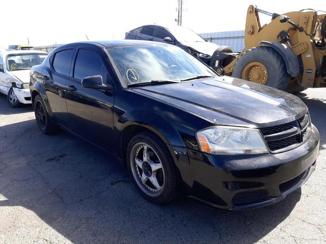 DODGE AVENGER SE 2012 with VIN 1C3CDZAB9CN247227 - Photo from auction