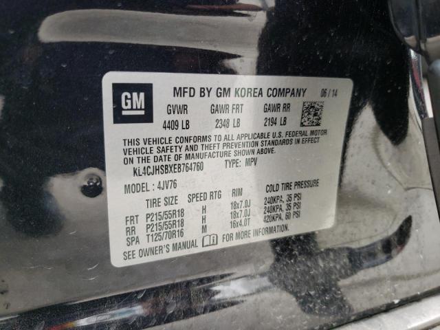 Photo 10 from auction – 2014 BUICK ENCORE PRE with VIN KL4CJHSBXEB764760