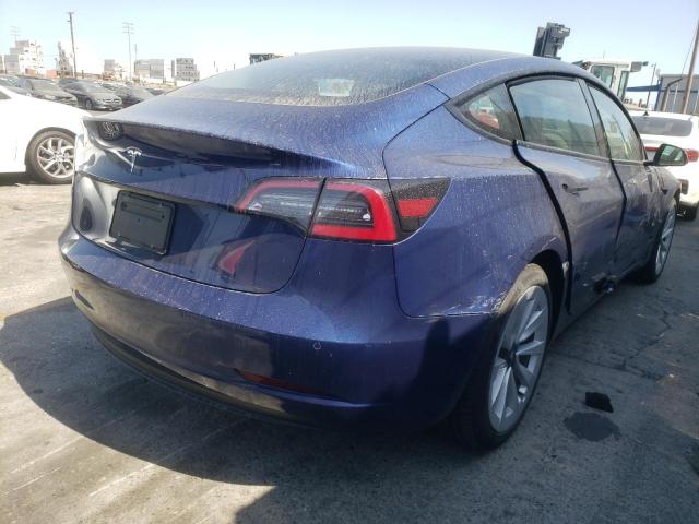 Photo 4 from auction – 2022 TESLA MODEL 3 with VIN 5YJ3E1EA1NF145661