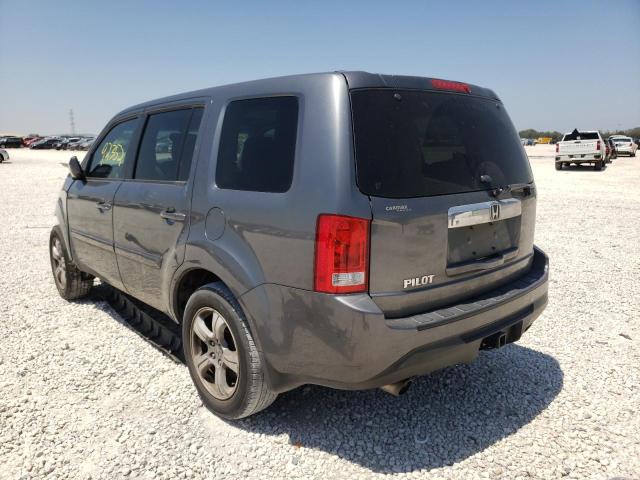 Photo 3 from auction – 2012 HONDA PILOT EXL with VIN 5FNYF3H55CB033228