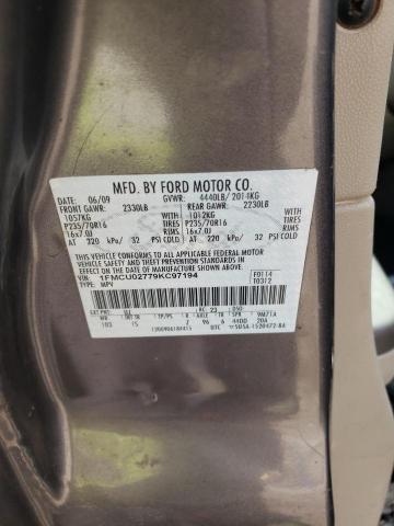 Photo 10 from auction – 2009 FORD ESCAPE XLS with VIN 1FMCU02779KC97194