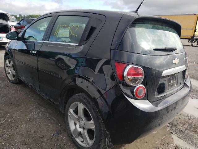 Photo 3 from auction – 2014 CHEVROLET SONIC LTZ with VIN 1G1JF6SB0E4166757