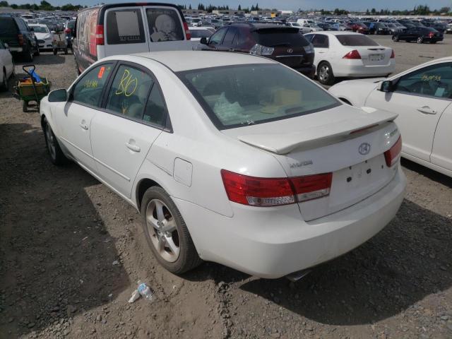 Photo 3 from auction – 2007 HYUNDAI SONATA SE with VIN 5NPEU46F07H178145