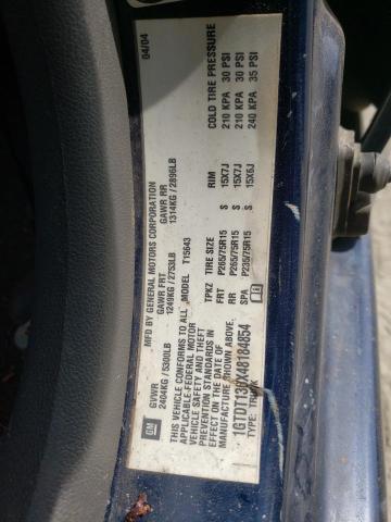 Photo 10 from auction – 2004 GMC CANYON with VIN 1GTDT136X48184854