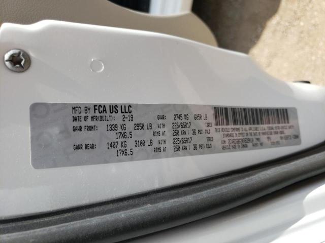 Photo 10 from auction – 2019 DODGE GRAND CARA with VIN 2C4RDGBG2KR639410