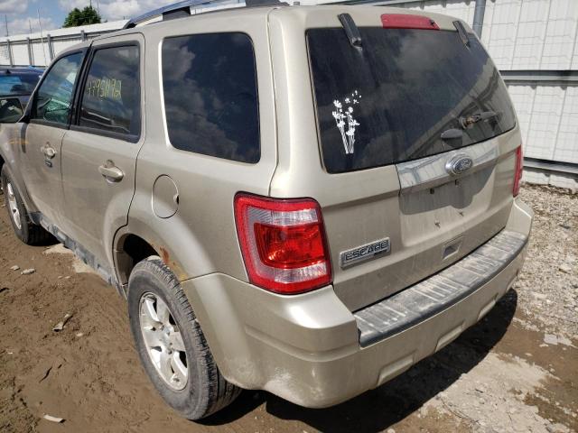 Photo 3 from auction – 2011 FORD ESCAPE LIM with VIN 1FMCU9E70BKB72060
