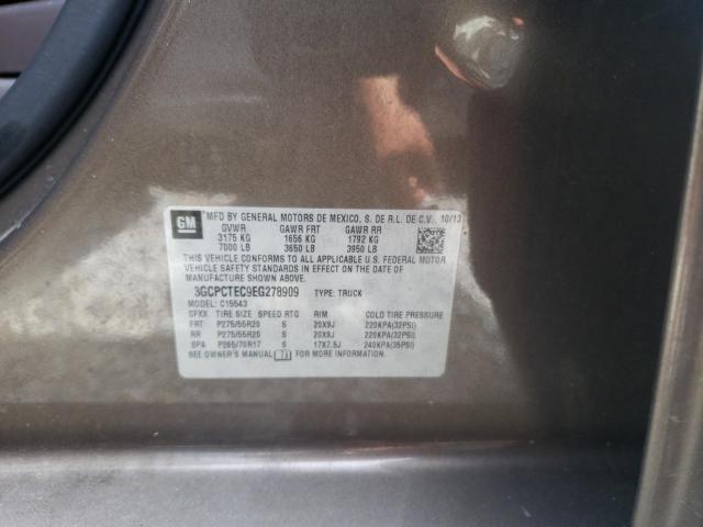 Photo 10 from auction – 2014 CHEVROLET SILVERADO with VIN 3GCPCTEC9EG278909