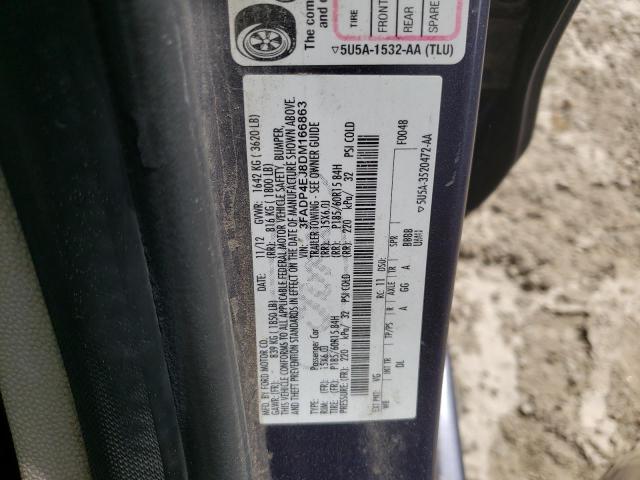 Photo 10 from auction – 2013 FORD FIESTA SE with VIN 3FADP4EJ8DM166863
