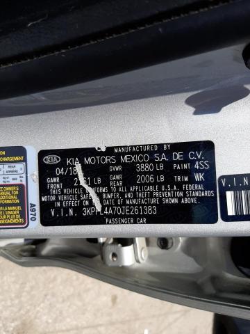 Photo 10 from auction – 2018 KIA FORTE LX with VIN 3KPFL4A70JE261383