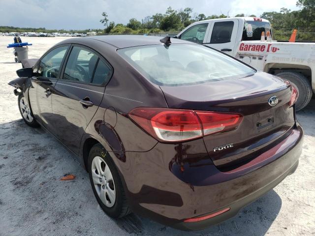 Photo 3 from auction – 2017 KIA FORTE LX with VIN 3KPFK4A73HE054712