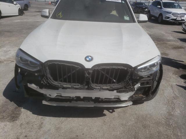 Photo 9 from auction – 2020 BMW X3 XDRIVE3 with VIN 5UXTY5C09LLT35497