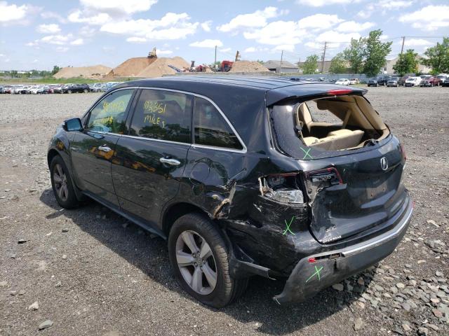 Photo 3 from auction – 2013 ACURA MDX TECHNO with VIN 2HNYD2H38DH518872