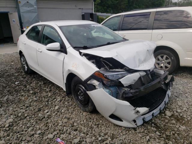 TOYOTA COROLLA L 2018 with VIN 5YFBURHE2JP821450 - Photo from auction