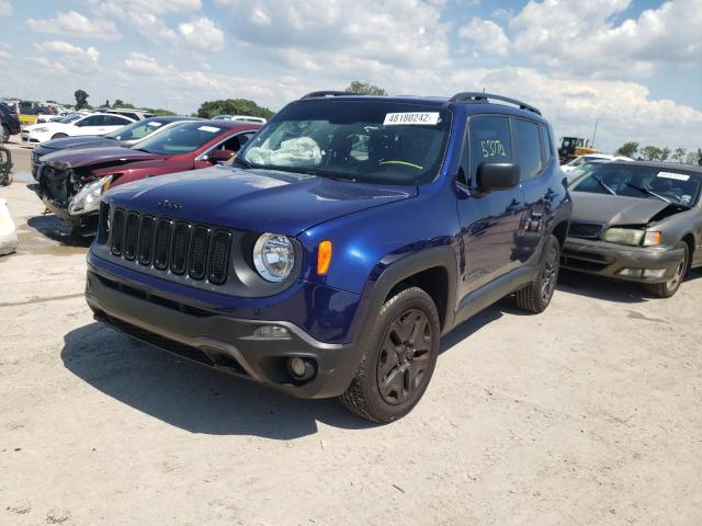 Photo 2 from auction – 2018 JEEP RENEGADE S with VIN ZACCJBAB4JPH72339