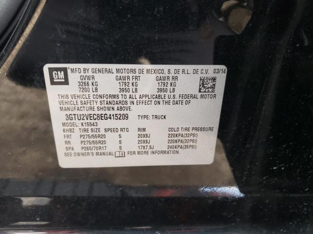 Photo 10 from auction – 2014 GMC SIERRA with VIN 3GTU2VEC8EG415209
