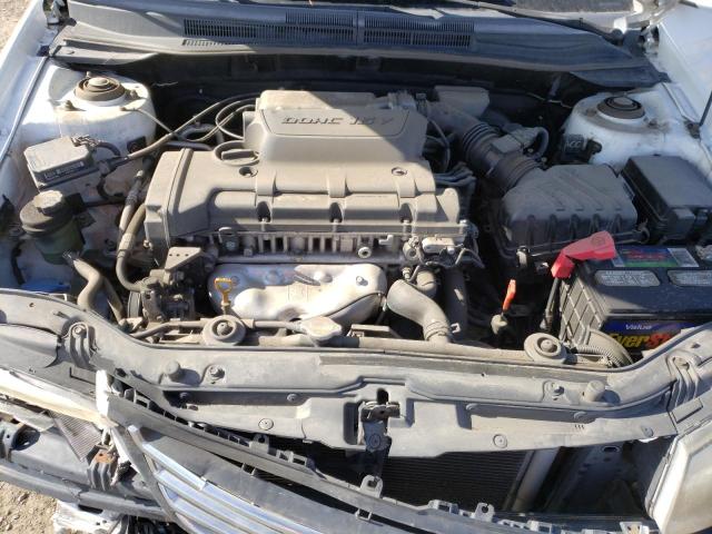 Photo 7 from auction – 2009 KIA SPECTRA EX with VIN KNAFE222X95662932