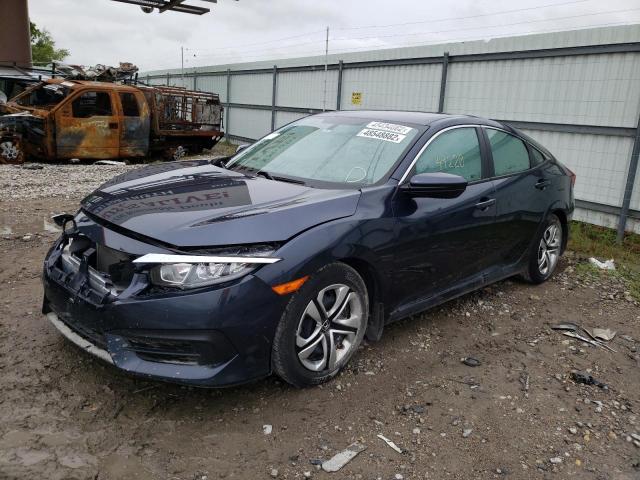 Photo 2 from auction – 2017 HONDA CIVIC LX with VIN 19XFC2F54HE081166