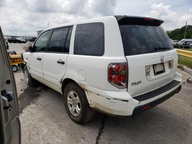 Photo 3 from auction – 2007 HONDA PILOT LX with VIN 5FNYF28137B040482