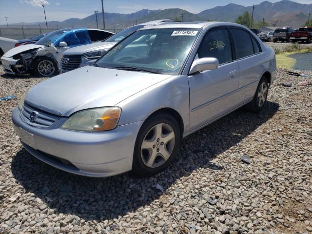 Photo 2 from auction – 2002 HONDA CIVIC EX with VIN 1HGES26712L003606
