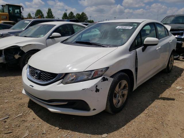Photo 2 from auction – 2015 HONDA CIVIC LX with VIN 2HGFB2F56FH518865