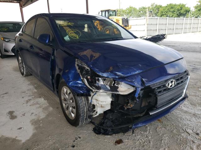 HYUNDAI ACCENT SE 2018 with VIN 3KPC24A31JE016479 - Photo from auction