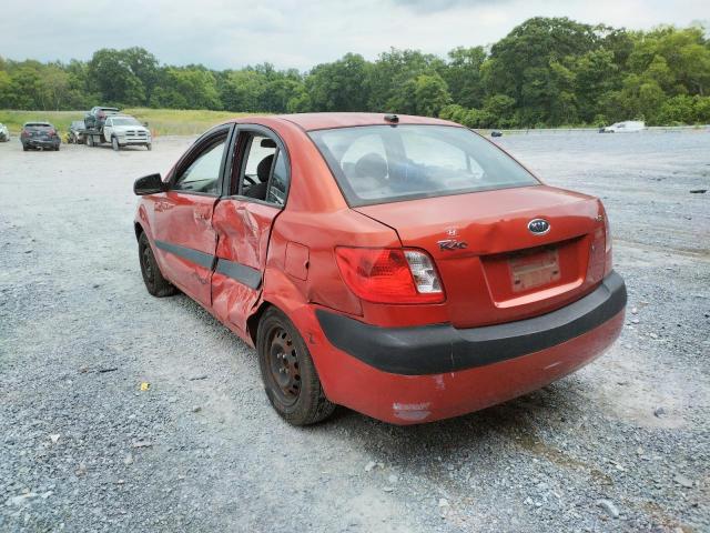Photo 3 from auction – 2009 KIA RIO BASE with VIN KNADE223996550200