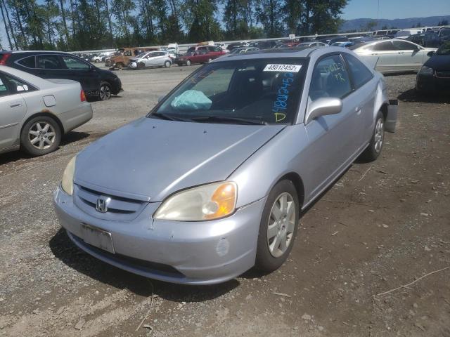Photo 2 from auction – 2002 HONDA CIVIC EX with VIN 1HGEM21902L015541