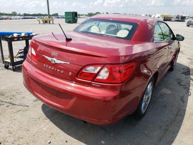 Photo 4 from auction – 2008 CHRYSLER SEBRING LI with VIN 1C3LC65M68N302589