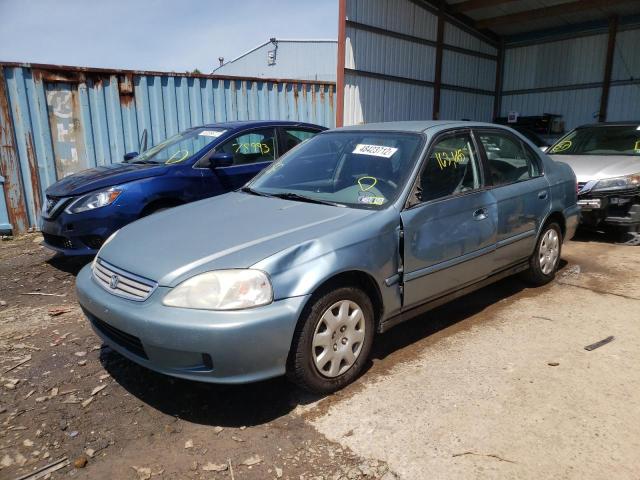 Photo 2 from auction – 2000 HONDA CIVIC BASE with VIN 2HGEJ6611YH566635