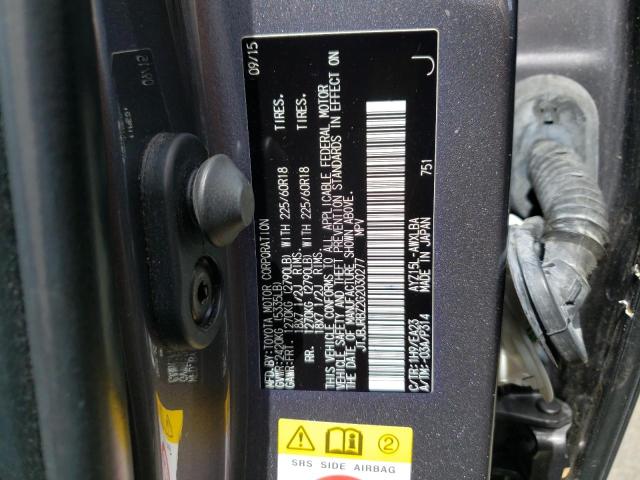 Photo 10 from auction – 2016 LEXUS NX 300H with VIN JTJBJRBZ2G2030277