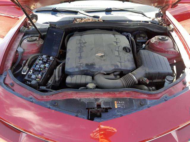 Photo 7 from auction – 2015 CHEVROLET CAMARO LT with VIN 2G1FF1E38F9169417