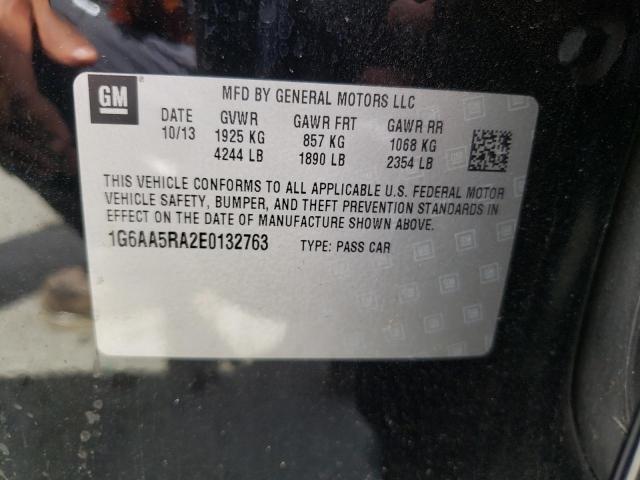 Photo 10 from auction – 2014 CADILLAC ATS with VIN 1G6AA5RA2E0132763