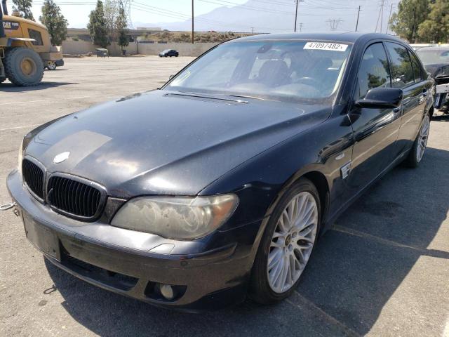 Photo 2 from auction – 2007 BMW 750 with VIN WBAHN83527DT66181