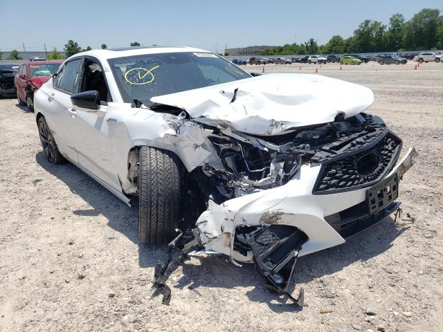 Photo 1 from auction – 2022 ACURA TLX TECH A with VIN 19UUB5F53NA002534