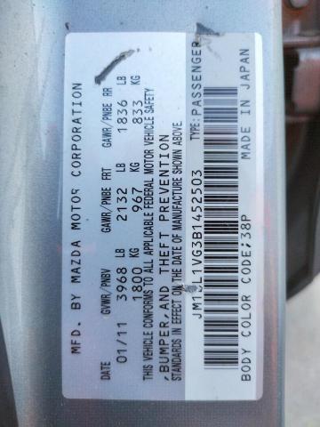 Foto 10 de la subasta – 2011 MAZDA 3 I con VIN JM1BL1VG3B1452503