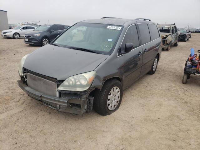 Photo 2 from auction – 2007 HONDA ODYSSEY LX with VIN 5FNRL38287B049531