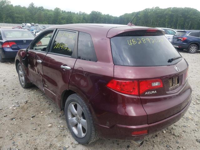 Photo 3 from auction – 2009 ACURA RDX TECHNO with VIN 5J8TB18509A001462