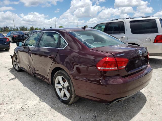 Photo 3 from auction – 2012 VOLKSWAGEN PASSAT SE with VIN 1VWBP7A31CC088174