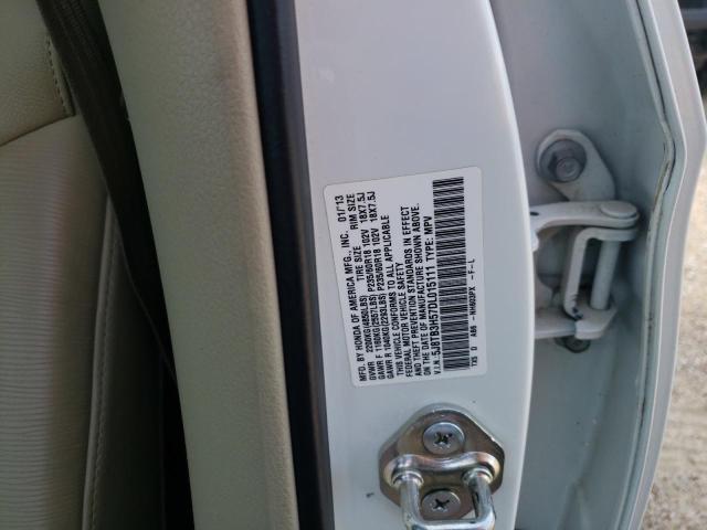 Photo 10 from auction – 2013 ACURA RDX TECHNO with VIN 5J8TB3H57DL015111