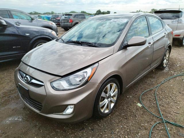 Photo 2 from auction – 2012 HYUNDAI ACCENT GLS with VIN KMHCU4AE5CU226482