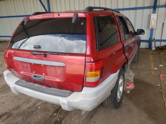 Photo 4 from auction – 2004 JEEP GRAND CHER with VIN 1J4GW48S24C182485