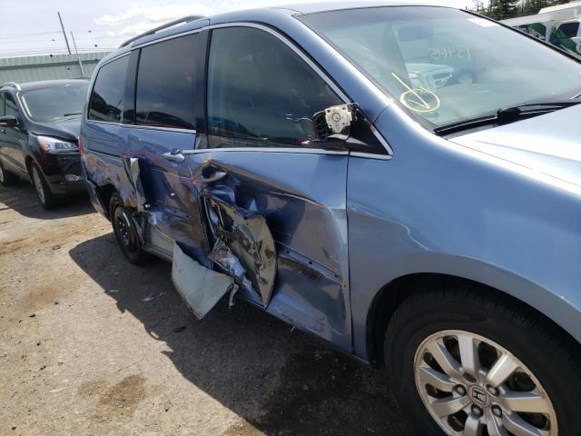Photo 9 from auction – 2009 HONDA ODYSSEY EX with VIN 5FNRL38449B060109