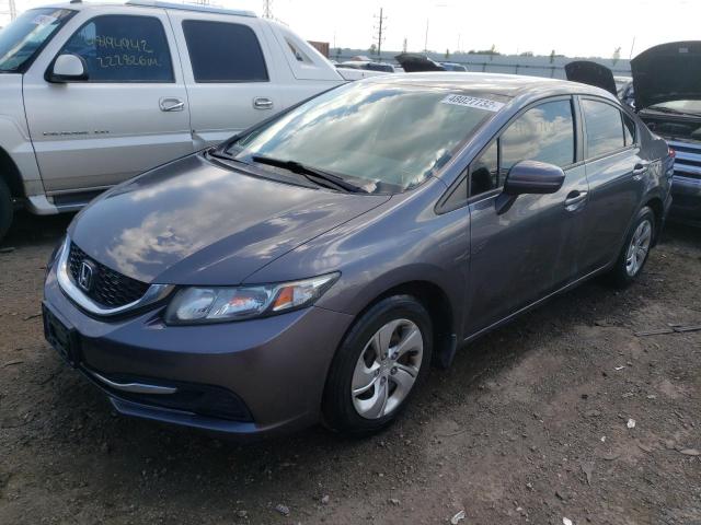 Photo 2 from auction – 2015 HONDA CIVIC LX with VIN 19XFB2F55FE060519