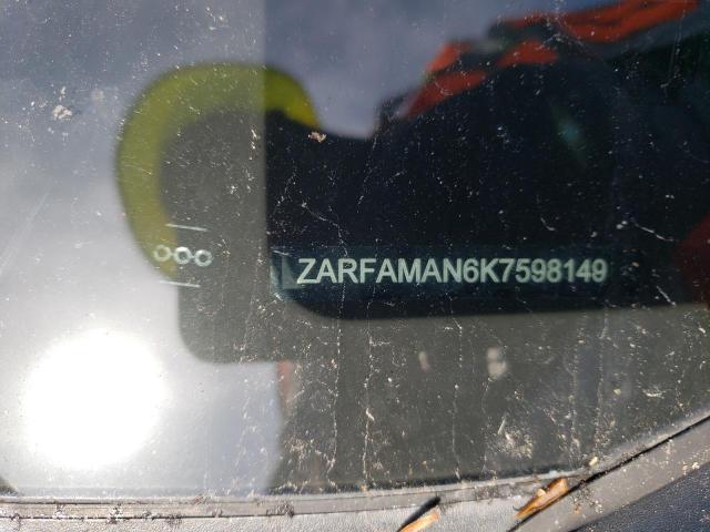Photo 10 from auction – 2019 ALFA ROMEO GIULIA with VIN ZARFAMAN6K7598149