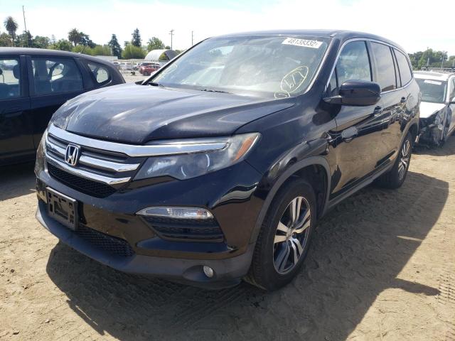 Photo 2 from auction – 2016 HONDA PILOT EXL with VIN 5FNYF5H51GB023314