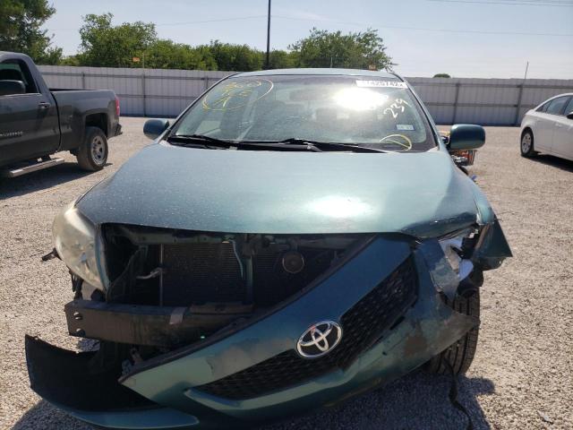 Photo 9 from auction – 2009 TOYOTA COROLLA BA with VIN JTDBL40E69J026239