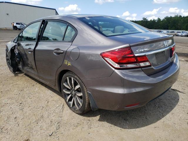 Photo 3 from auction – 2015 HONDA CIVIC EXL with VIN 19XFB2F99FE042155