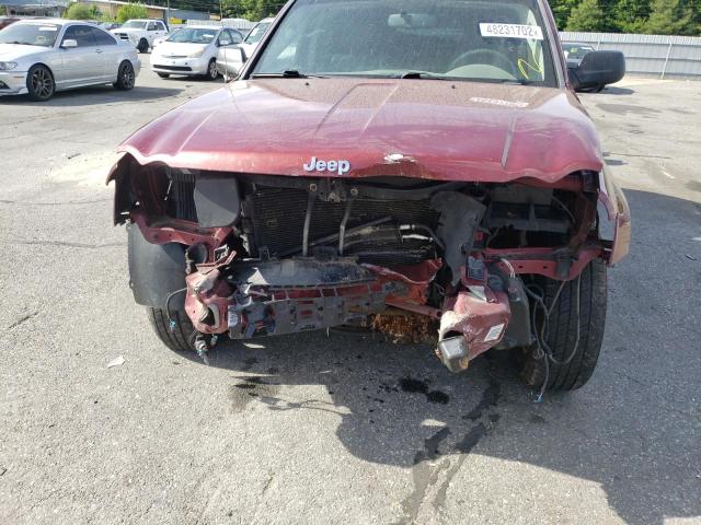 Photo 9 from auction – 2007 JEEP GRAND CHER with VIN 1J8GR48K27C650404